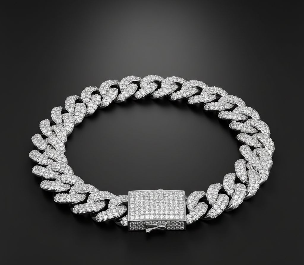 THE ICED-OUT CUBAN TITAN for Men and Women